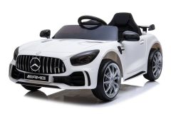 12V Mercedes GTR sous licence Blanc – Voiture Electrique Pour Enfants