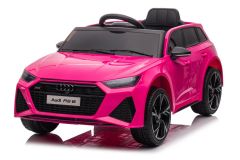 12V Audi RS6 Rose Sous License – Voiture Electrique Pour Enfants